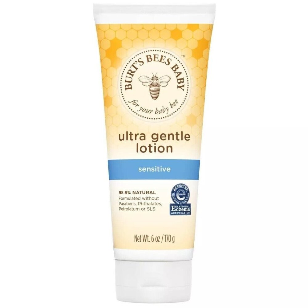 Burt's Bees Baby Ultra Gentle Lotion Sensitive for Eczema, 6 oz.